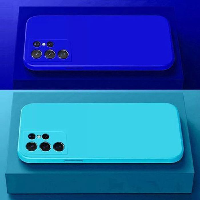 Pochette - GÉNÉRIQUE - Samsung S23 Ultra - Bleu - Mate - Protection complète