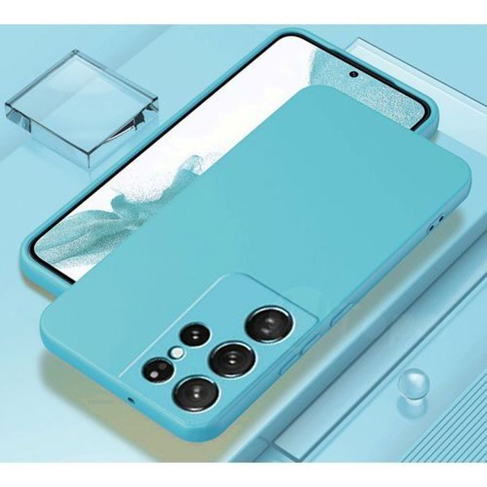 Coque - GÉNÉRIQUE - Samsung Galaxy S21 Ultra - Silicone - Souple - Élégante