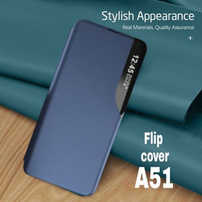 Coque de téléphone - GÉNÉRIQUE - Samsung A51 - Bleu - Protection complète - Résistant aux chocs