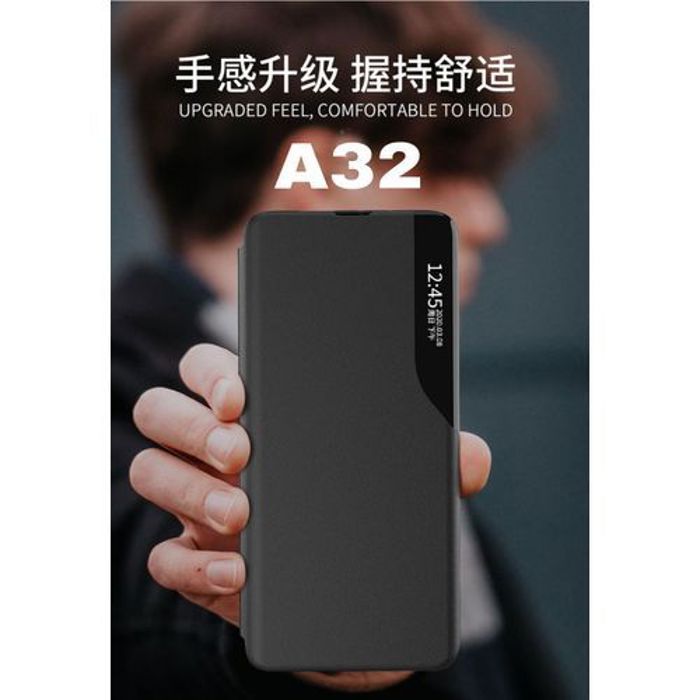 Coque de téléphone - GÉNÉRIQUE - Samsung A32 - Noir - Protection complète - Élégante