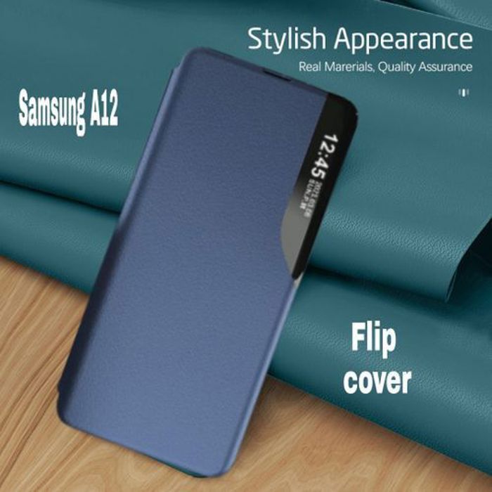 Coque de téléphone - GÉNÉRIQUE - Samsung A12 - Bleu - Protection complète - Résistance aux chocs
