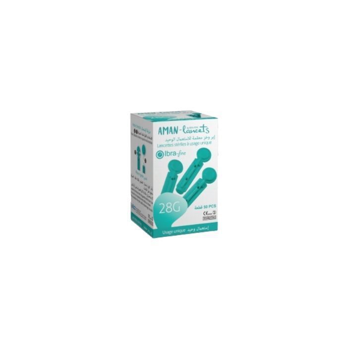 AMAN Lancets 28G 100 pcs