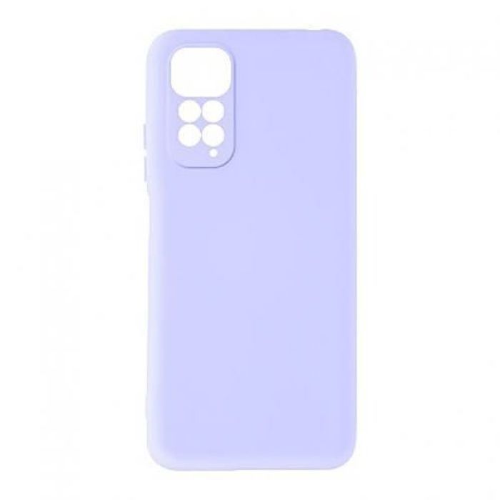 Coque de téléphone - GÉNÉRIQUE - Xiaomi Redmi Note 11 Pro 4G - Silicone - Mauve - Protection complète