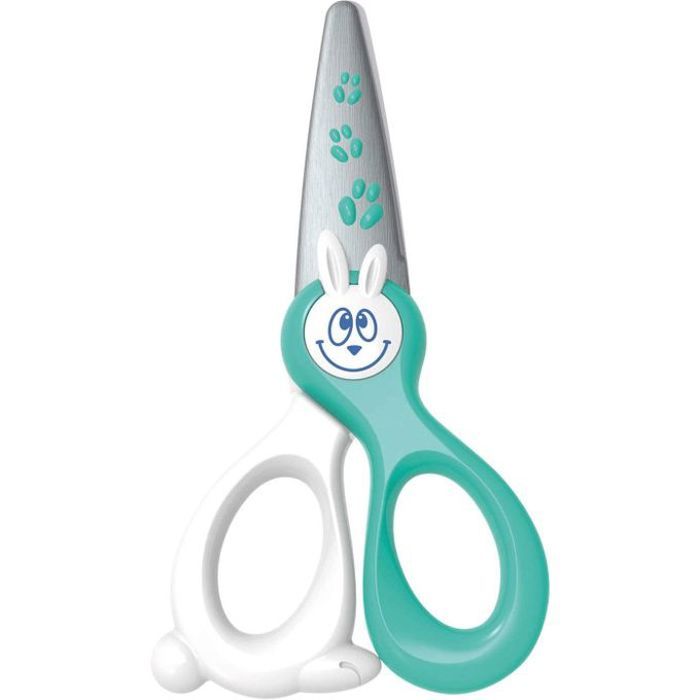 Kidicut Ciseaux 3-5 Ans 12 cm,Bouts Ronds,Ne Coupent Ni Cheveux Ni Vêtements