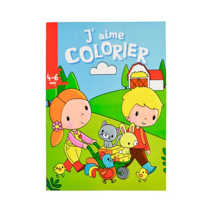 J'AIME COLORIER 4-6 ANS FERME