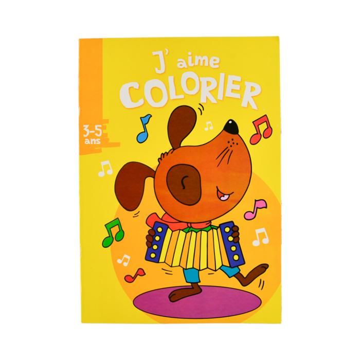 J'AIME COLORIER CHIEN
