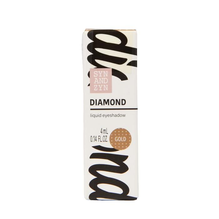 DIAMOND LIQUID EYESHADOW : GOLD SYN&ZYN 3,8 GR
