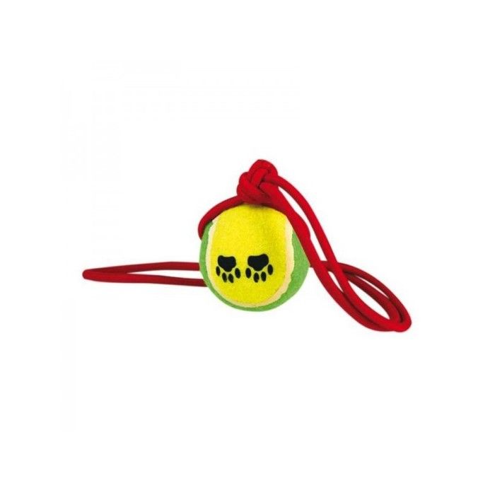 BUBIMIX - BALLE TENNIS + CORDE - Couleur aléatoire