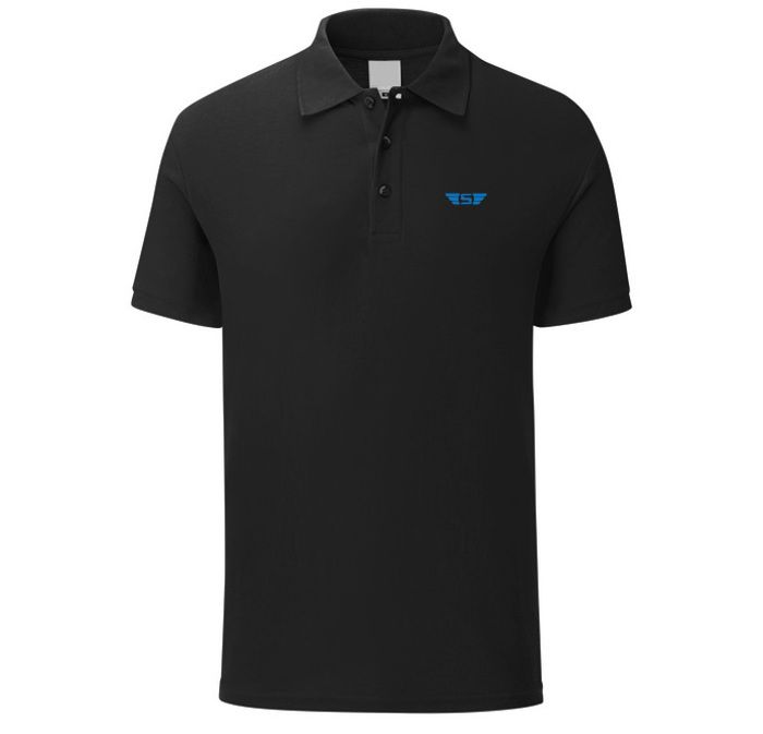 POLO LEGEND unisexe Noir 100% cotton