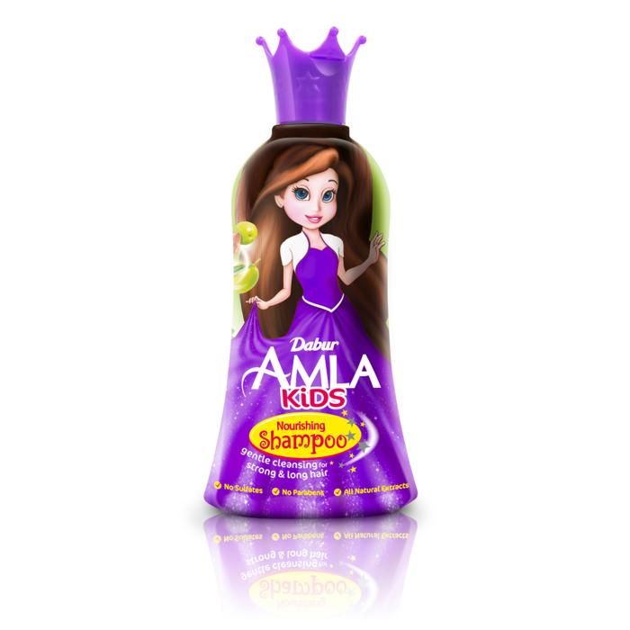 Shampoing Nourrissant pour Enfants à l'Amla Dabur 200ml Nettoyage Doux pour des Cheveux Forts et Longs