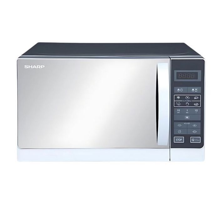 Micro-Onde - SHARP - R-20MRS(S) - 20L - 800W - Argent avec verrouillage enfant