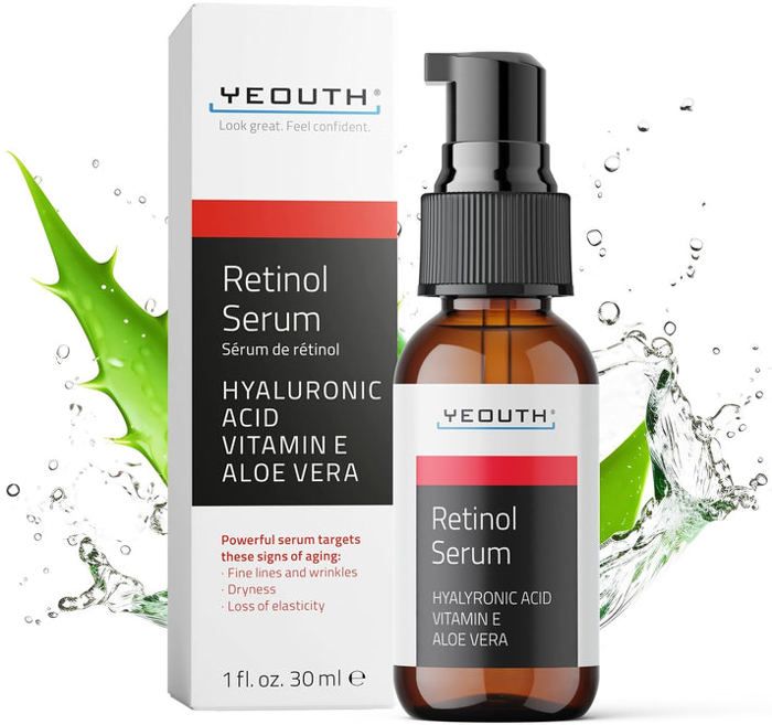 Sérum - YEOUTH - Retinol - 30ML - Anti-rides - Hydratant - Éclaircissant
