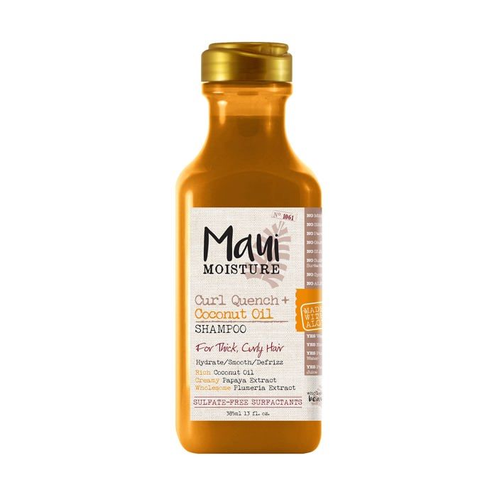 Maui MOISTURE Curl Quench + Coconut Oil Shampoo 385ML