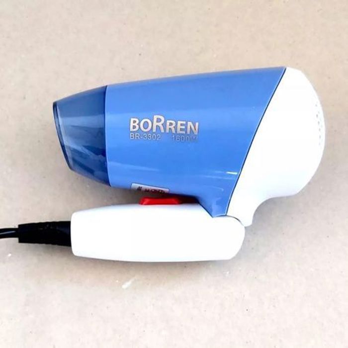 Sèche-cheveux pliable pliante-1600W Borren BR-3302