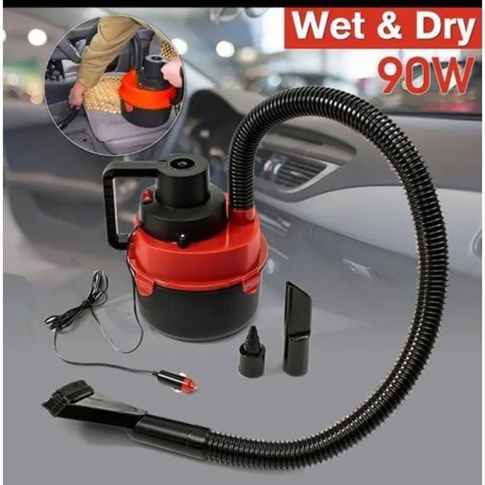 Grand Aspirateur de voiture 90W,12 V