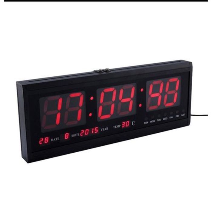 Super Led Digital clock avec thermomètre calendrier réveil