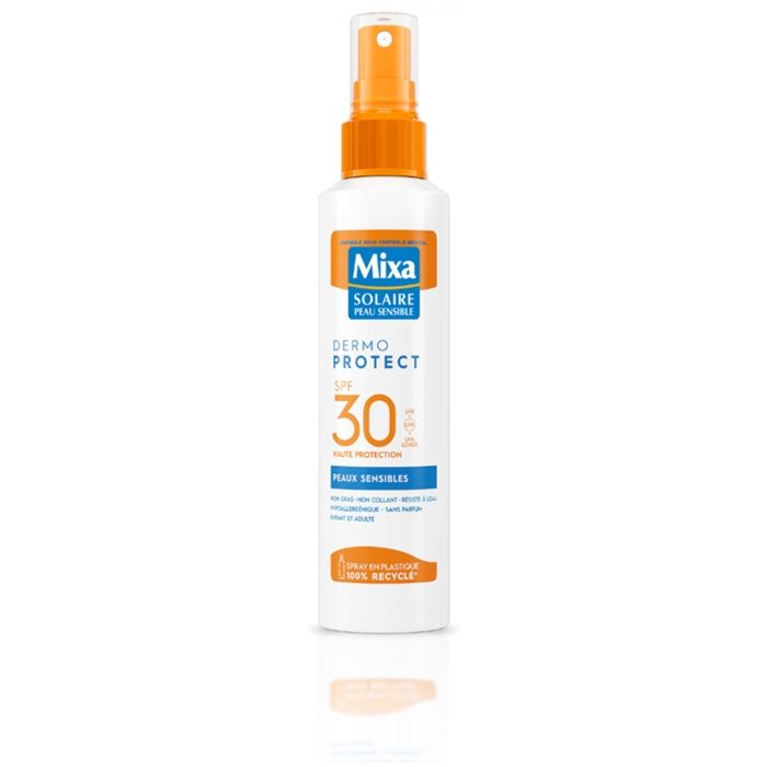 Spray Solaire - MIXA - SPF30 - 150ML - Peaux Sensibles - Protection UVA/UVB