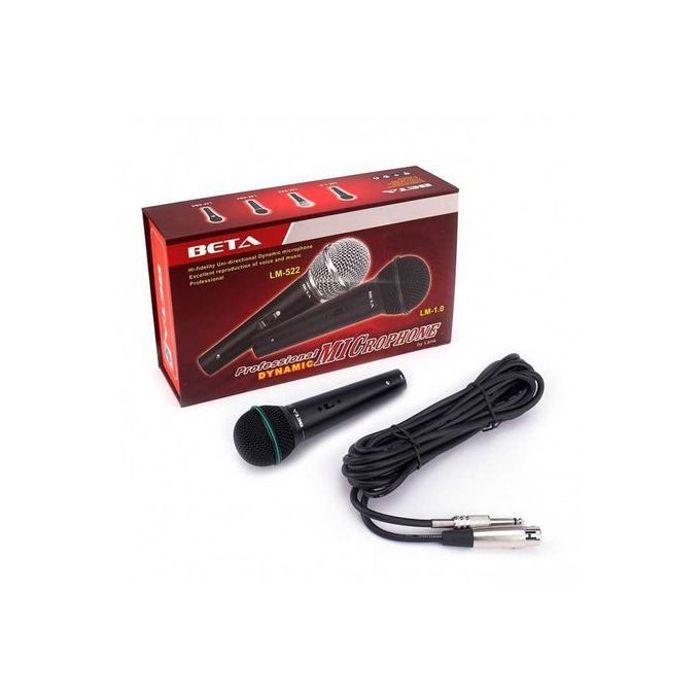 Beta Microphone dynamique professionnel BETA LM 1.0