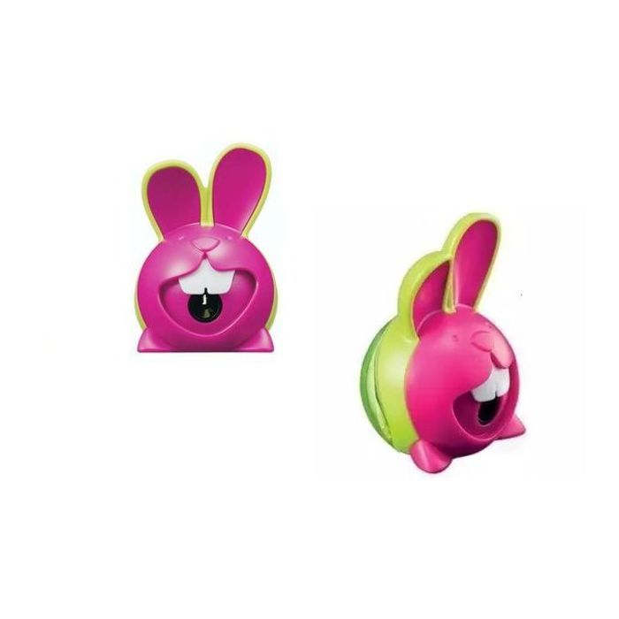 Taille-crayons Rose Croc Croc Innovation,Avec réservoir,1 usage