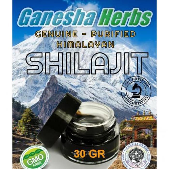 100% PURE SHILAJIT RESIN - CERTIFIED - ORGANIC HIMALAYAN SHILAJIT 30 GRAMS