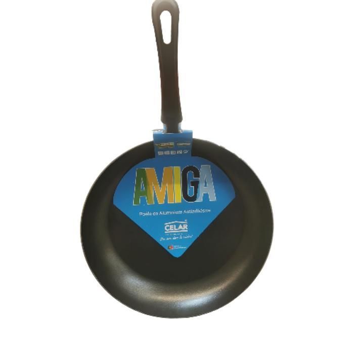 Poêle - AMIGA EXPORT - N°30 - Aluminium - Antiadhésif - 30 cm