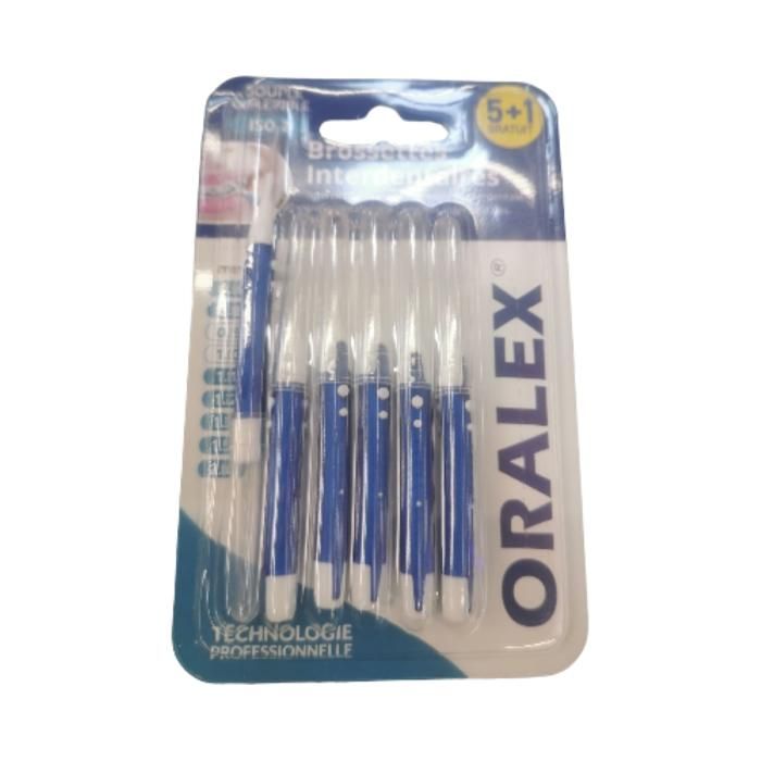 ORALEX BROSSETTES INTERDENTAIRE 5U 0,9-1MM