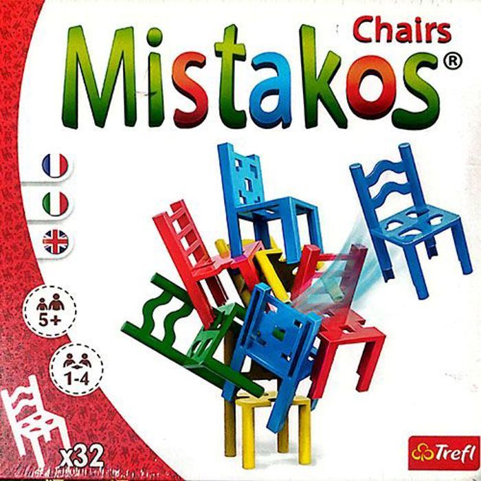 Trifle Mistacus Chaises Colorées Jouet de Construction , 32 Pièces +5 Ans