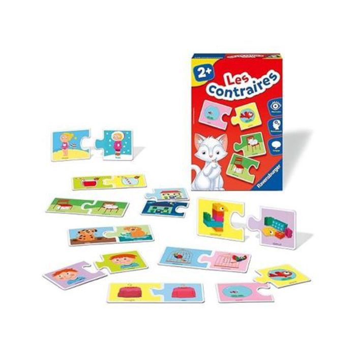 Jeu des contraires Un jeu simple pour découvrir l'idée des contraires