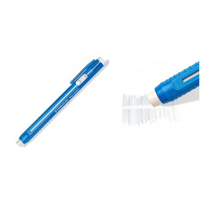 Stylo-gomme Mars Plastic,precision,Gommage exceptionnel Graphite,Tout support