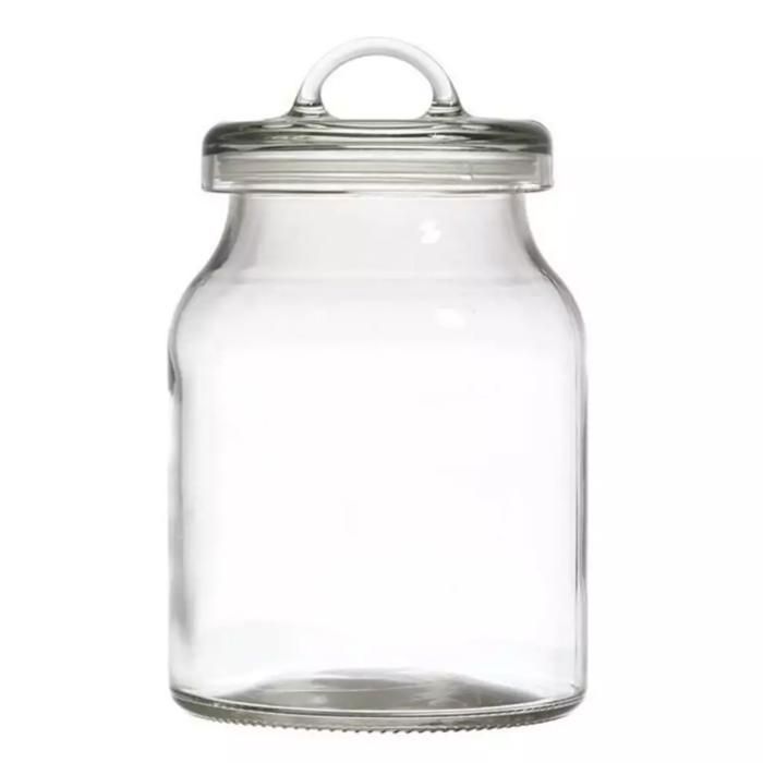 Bocal en verre 800 ml avec couvercle en verre – Réf. 82455-16
