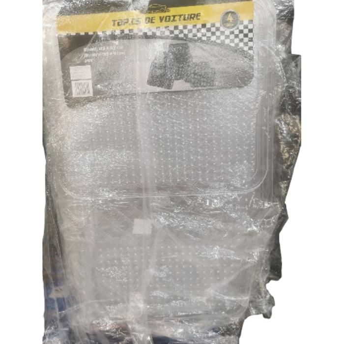 TAPIS AUTO TRANSPARENT 4 PIECES