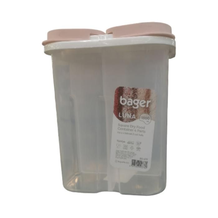 BOITE DE CONSERVATION CAREE LUNA AVEC 4 COMPARTIM