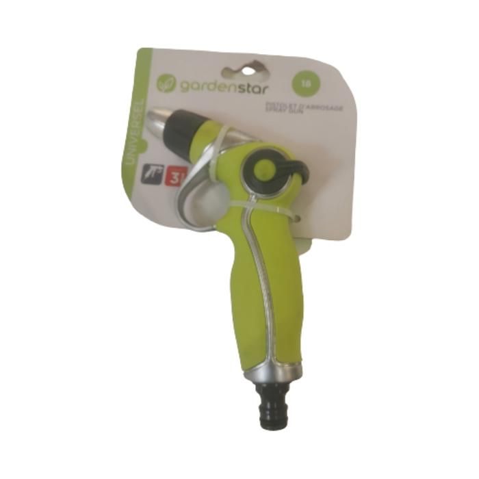 PISTOLET JET AVEC BOUTON RÉGLABLE ALU ABS