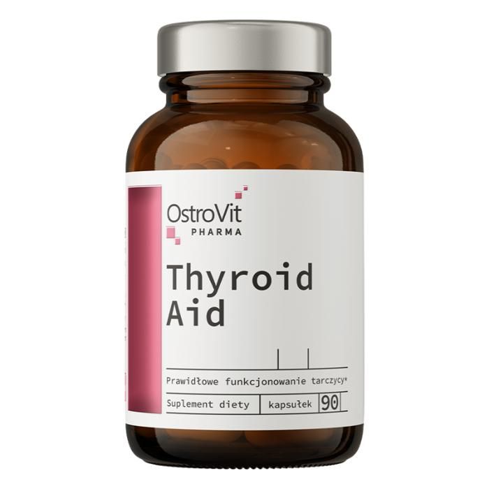 Thyroid Aid 90 Caps - Soutien Thyroïdien, L-Tyrosine, Inuline, Kelp