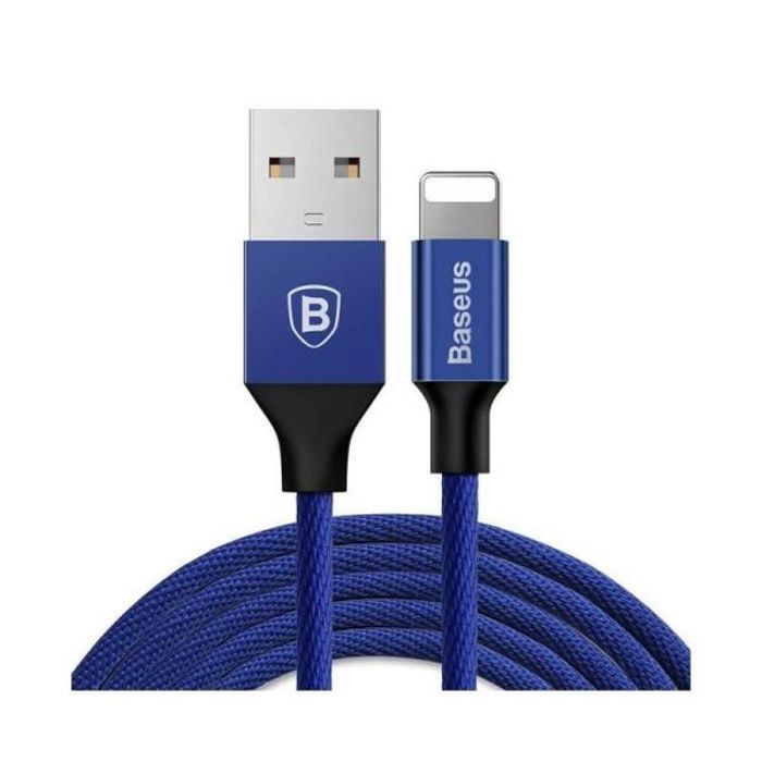 Câble USB vers Lightning 1,2 m Bleu -CALYW-13