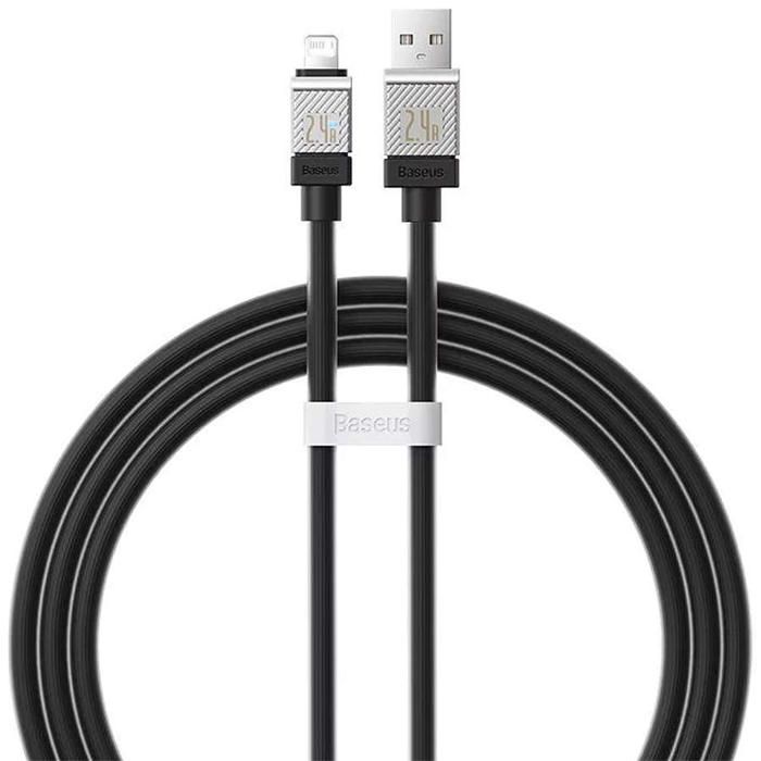 Câble USB – Lightning 1m 2,4A noir-cakw000401