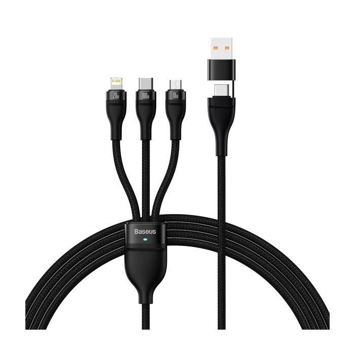 Câble de charge - Baseus - CASS030101 - 100W - 1,2 m - Noir