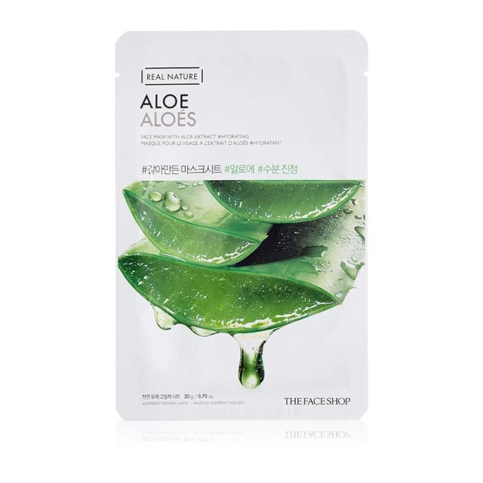The Face Shop Real Nature Masque Facial - Aloe Vera Extract