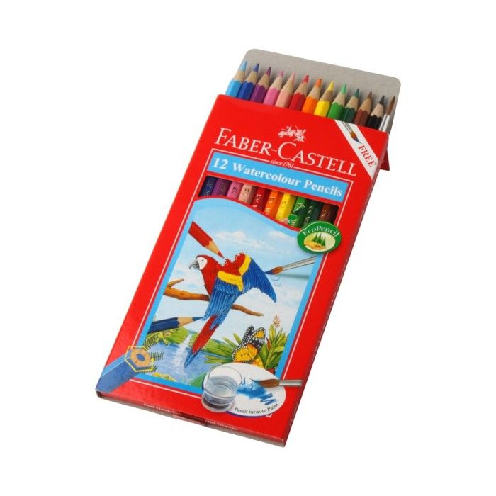 12 C/COUL AQUARELL+PINC FABER