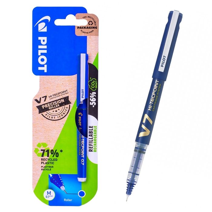 Blister V7 Hi-Tecpoint Rechargeable Bleu