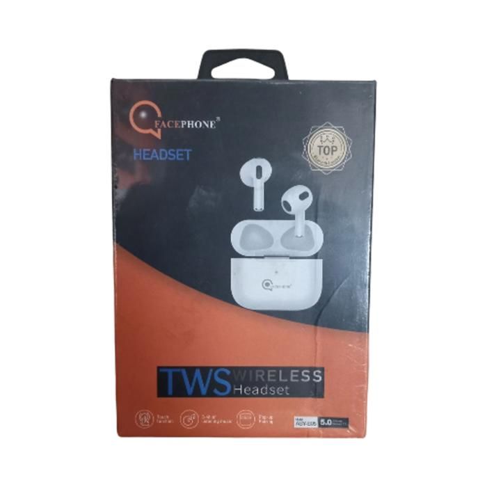 ÉCOUTEURS SANS FIL FACEPHONE TWS MODÈLE ASY-E05