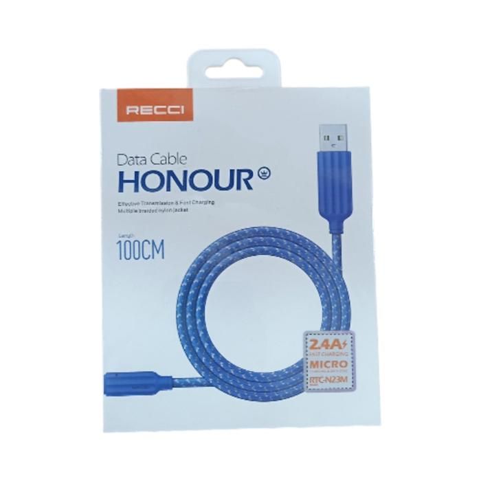 CÂBLE DE DONNÉES RECCI HONOUR POUR CHARGEMENT RAPIDE