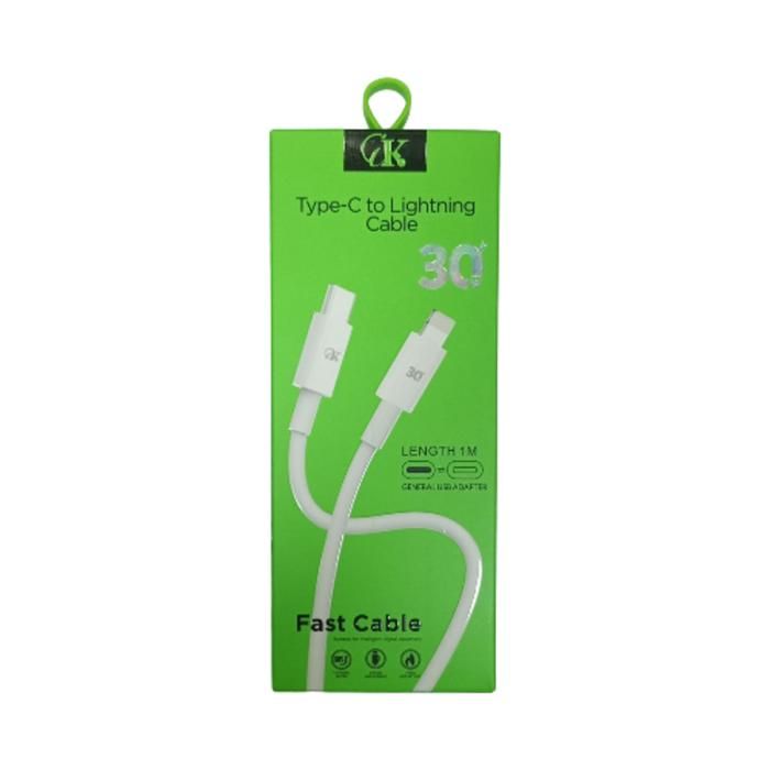 CÂBLE CK TYPE-C VERS LIGHTNING 30W FAST - MODÈLE K-011