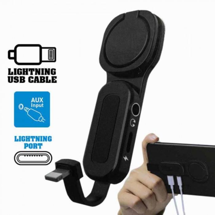 IDROP LXS09 LIGHTNING VERS 3,5 MM + ADAPTATEUR DE SUPPORT D'ANNEAU LIGHTNING
