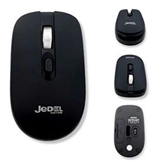 JEDEL WD100 SOURIS SANS FIL DPI VARIABLE CONFORTABLE PRÉCISE POUR UN USAGE QUOTIDIEN