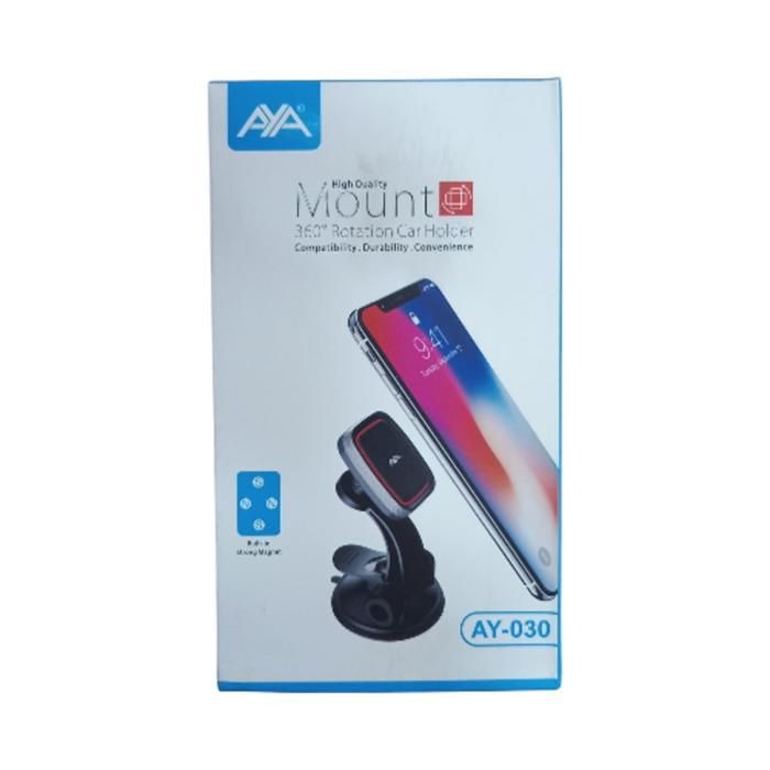 SUPPORT MAGNÉTIQUE POUR VOITURE AVEC ROTATION À 360