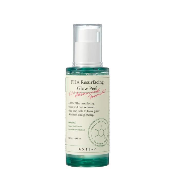 Peeling - AXIS-Y - PHA Resurfacing Glow Peel - 50ml - Vegan - Gel pour tous types de peau