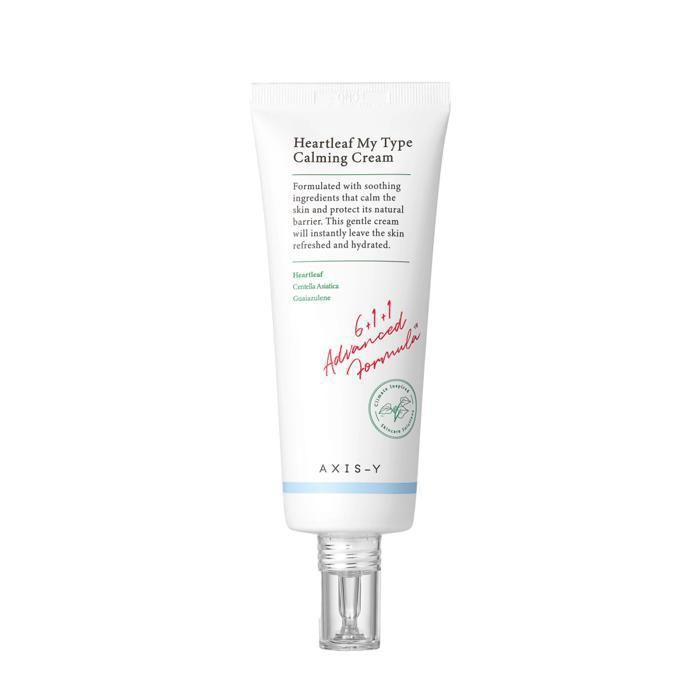 Crème apaisante - AXIS-Y - Heartleaf My Type - 60ml - Sans parabène - Pour peaux déshydratées