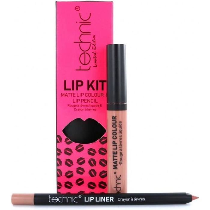 Technic Lip Kit Crayon à Lèvres & Rouge à Lèvres Barely There