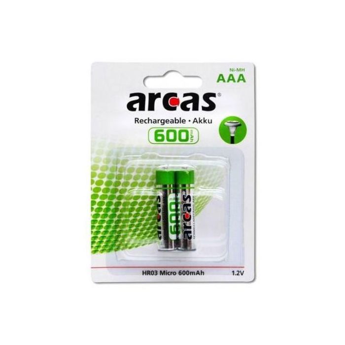 2 Batterie Piles rechargeable/accu / AAA Ni-MH/ 600 mAh